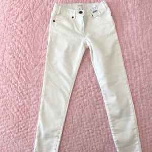 J Crew - Crewcuts girls white jeans